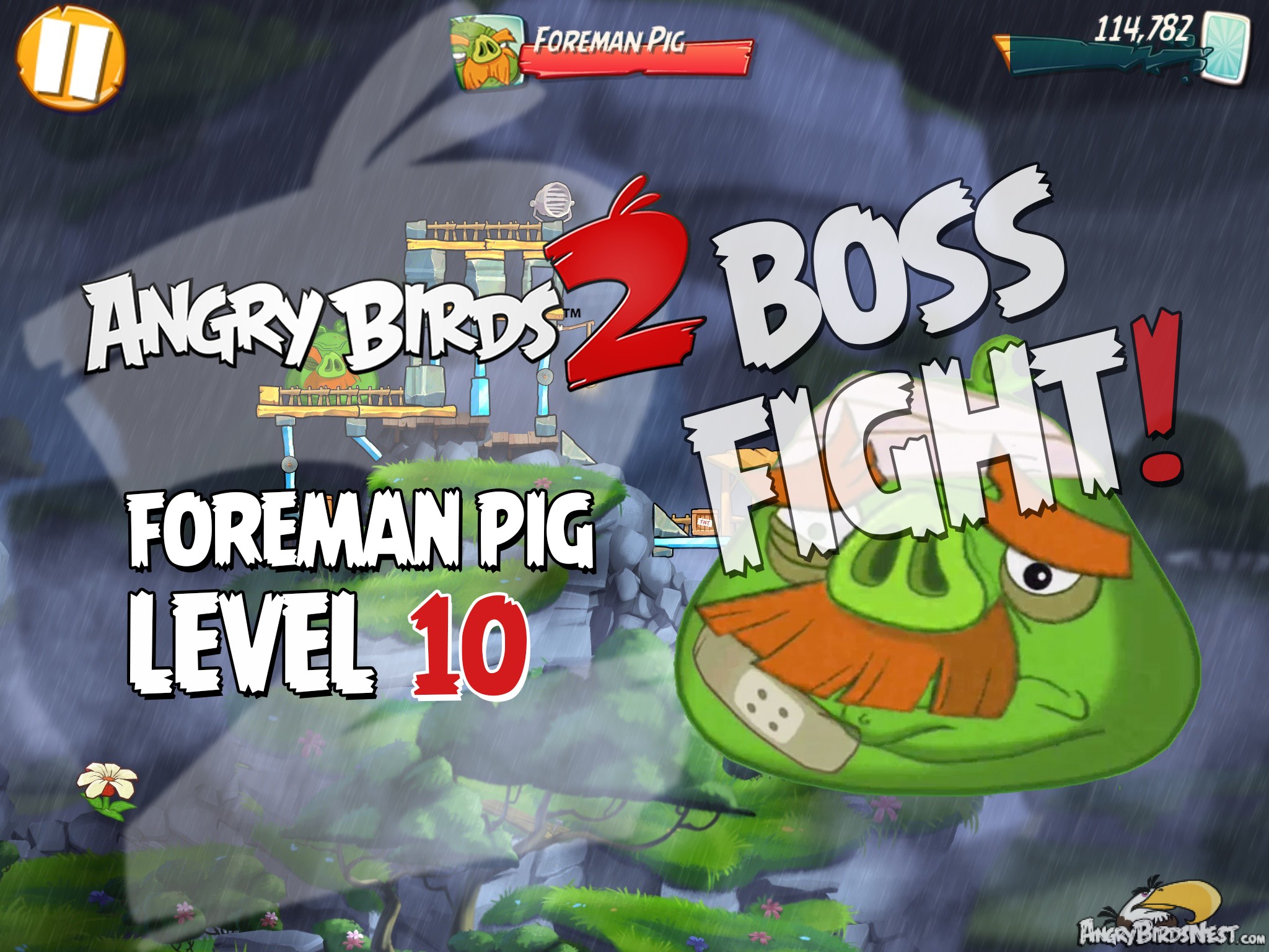 Angry Birds 2 Cobalt Plateaus Feathery Hills Level 10