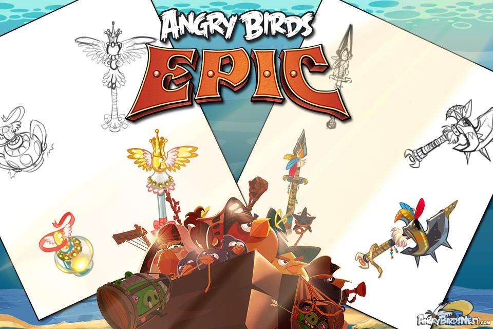 Angry Birds Epic New Set Items