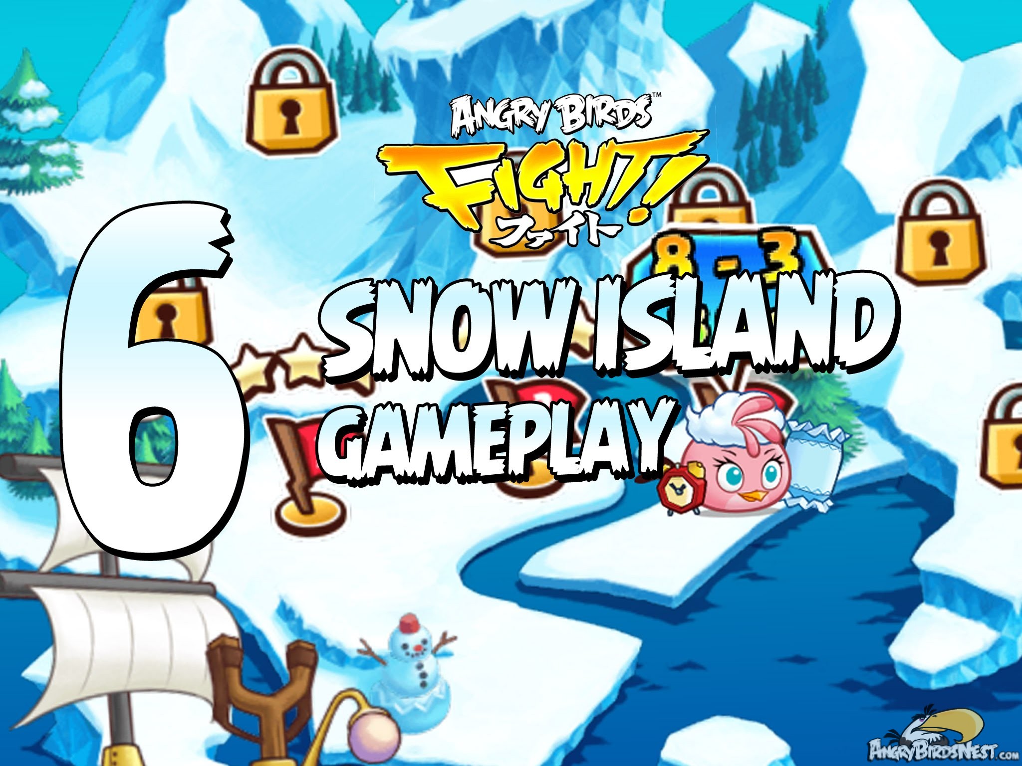 Angry Birds Fight Snow Island Feature Image