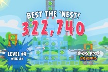 Can you ‘Best the Nest’ in Angry Birds Friends Tournament Week 164 Level 4?
