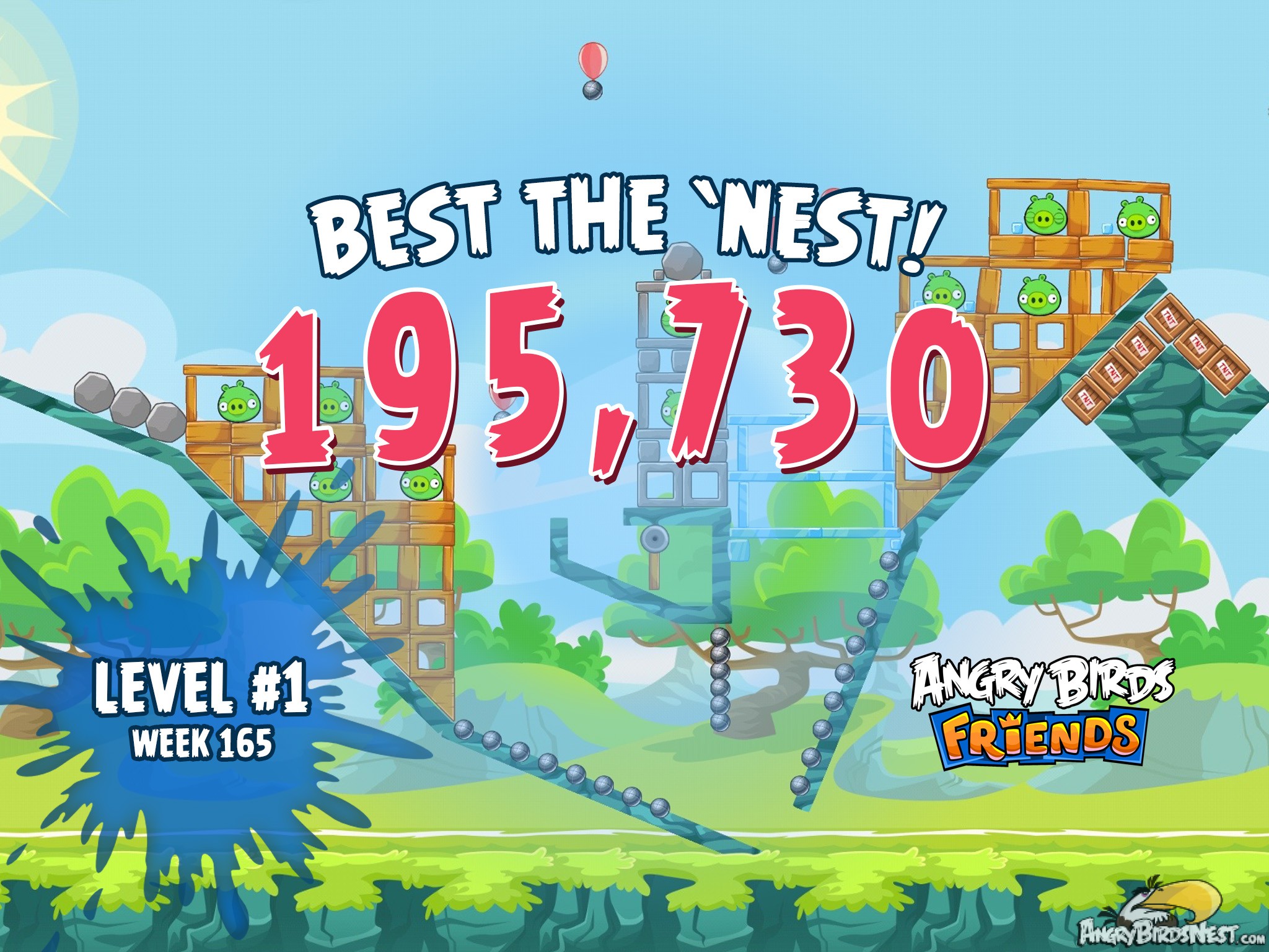 Angry Birds Friends Best the Nest Challenge Week 16