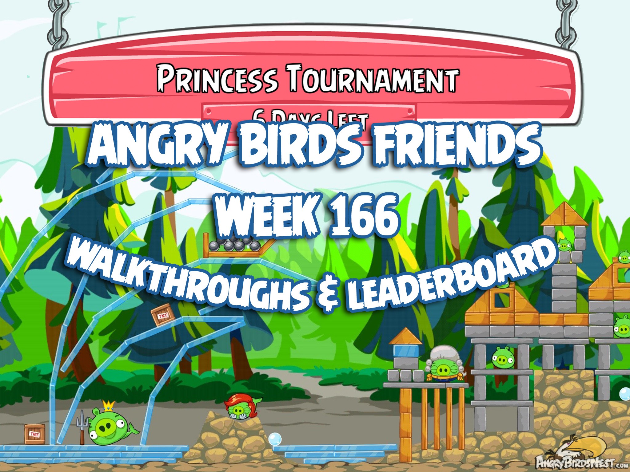 Angry Birds Friends Princess Tournament Week 166 Feature