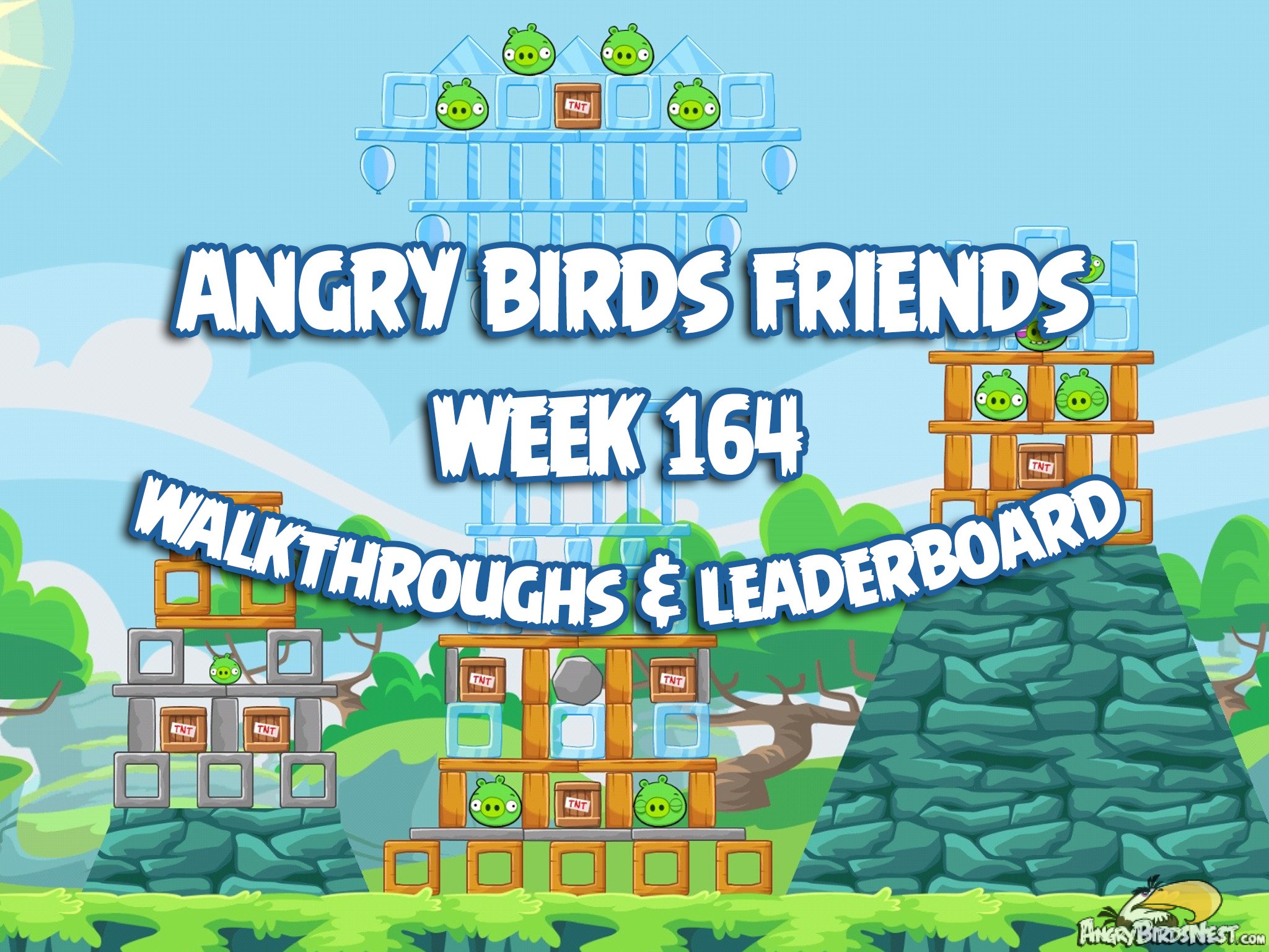 Angry Birds Friends Tournament Week 164 Feature Image