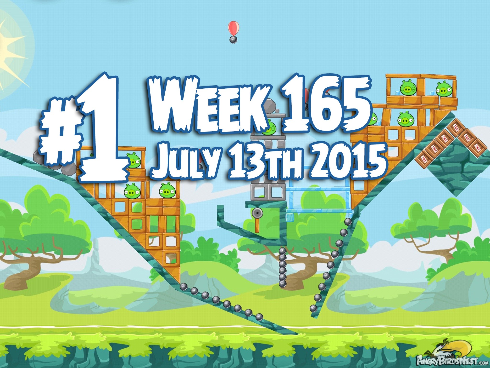 Angry Birds Friends Tournament Week 165 Level 1