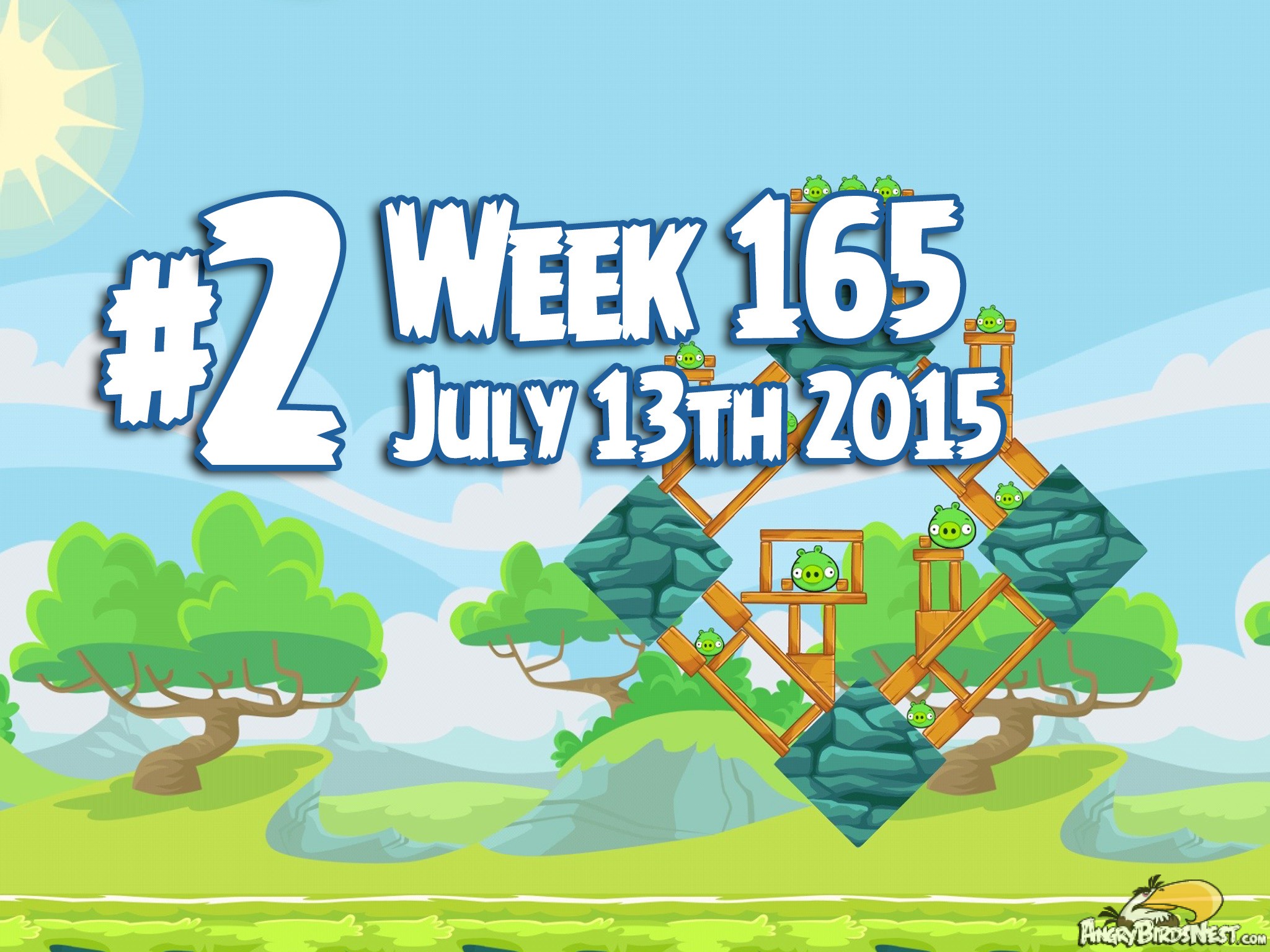 Angry Birds Friends Tournament Week 165 Level 2