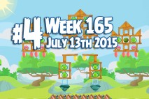 Angry Birds Friends 2015 Tournament Level 4 Week 165 Walkthrough