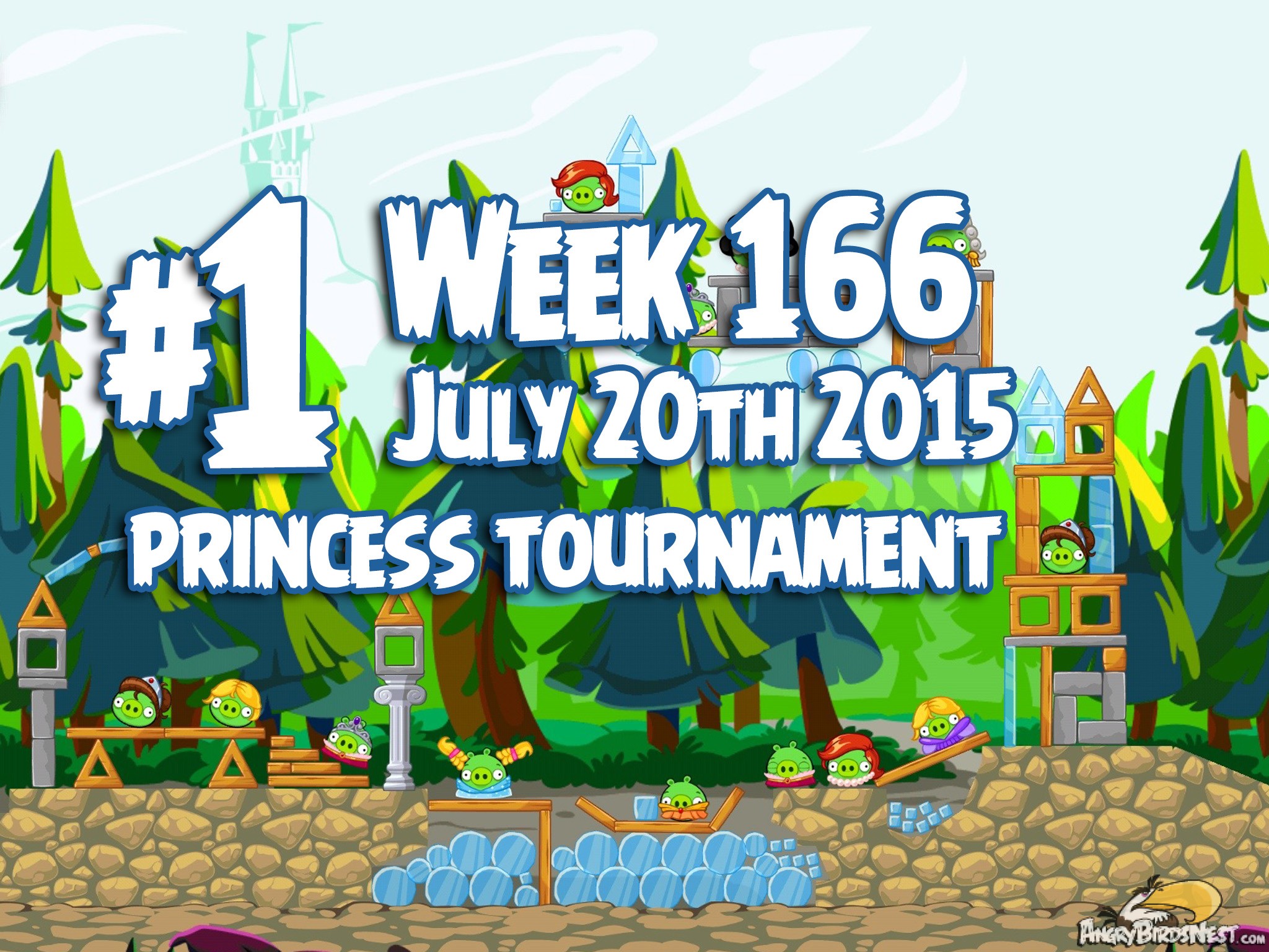 Angry Birds Friends Tournament Week 166 Level 1