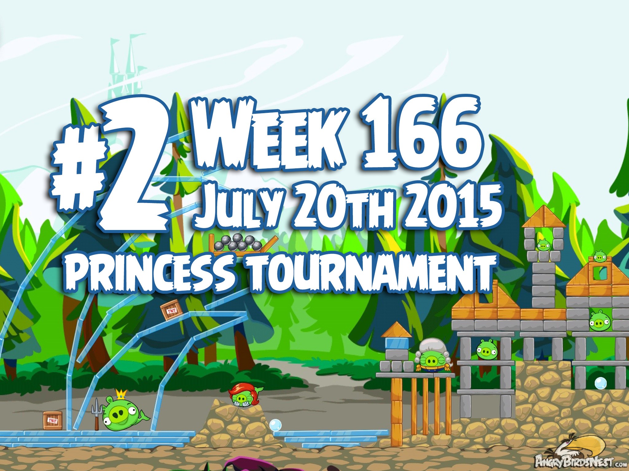 Angry Birds Friends Tournament Week 166 Level 2