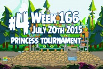 Angry Birds Friends 2015 Tournament Level 4 Week 166 Walkthrough