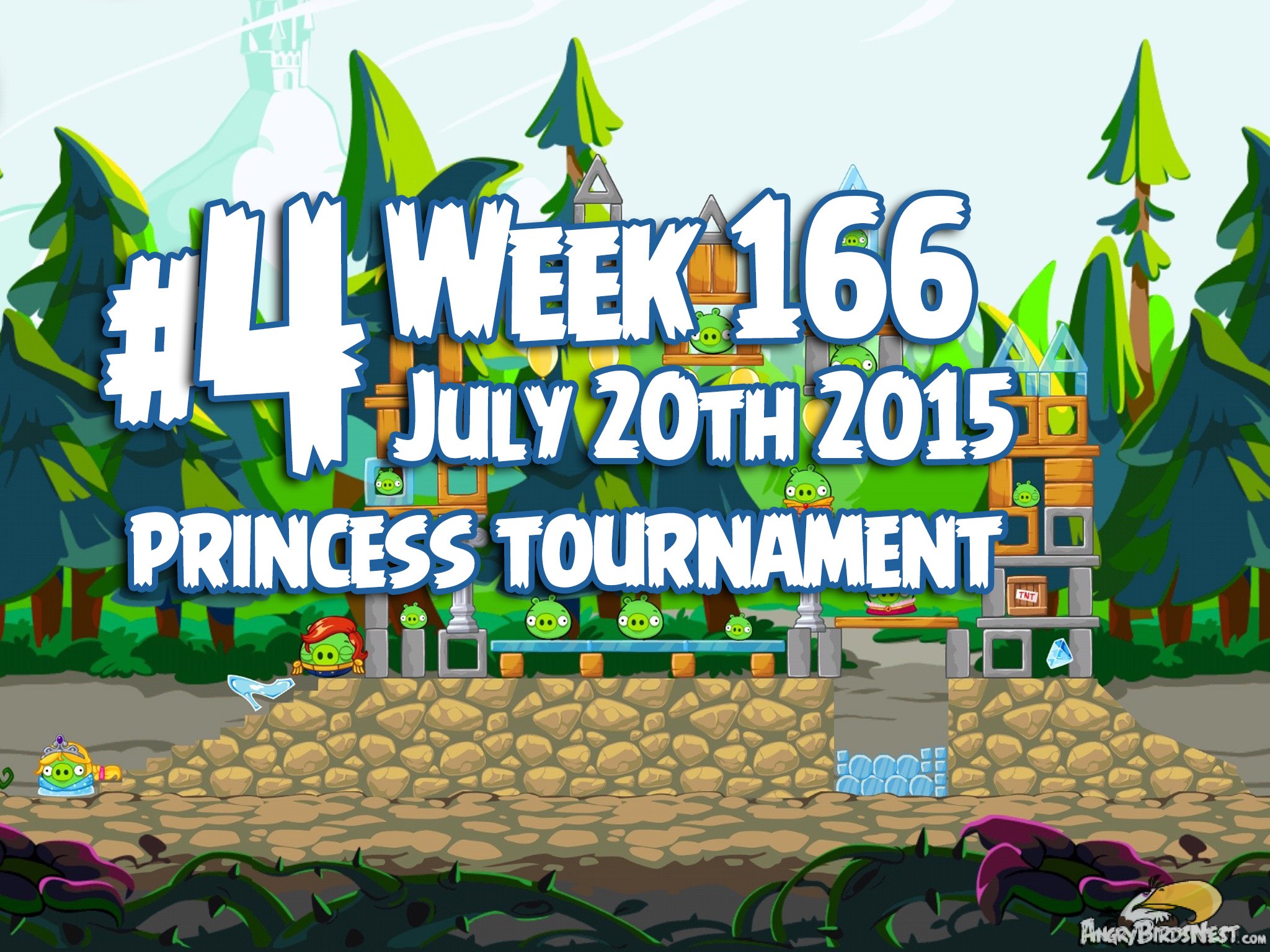 Angry Birds Friends Tournament Week 166 Level 4