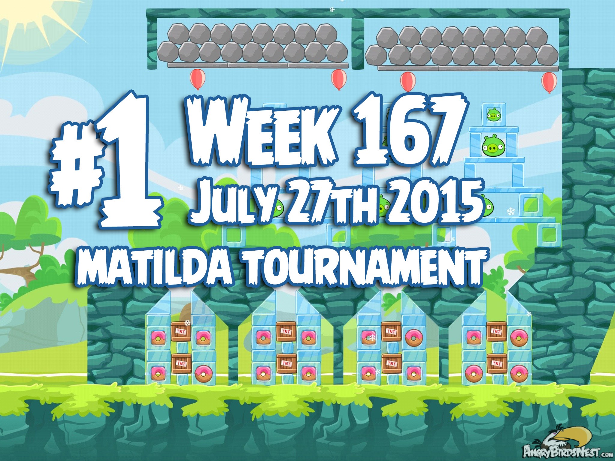 Angry Birds Friends Tournament Week 167 Level 1