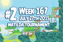 Angry Birds Friends 2015 Matilda Tournament Level 2 Week 167 Walkthrough