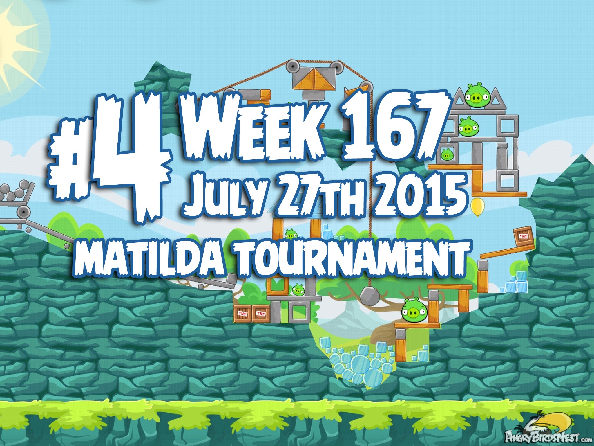 Angry Birds Friends Tournament Week 167 Level 4
