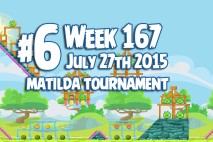 Angry Birds Friends 2015 Matilda Tournament Level 6 Week 167 Walkthrough