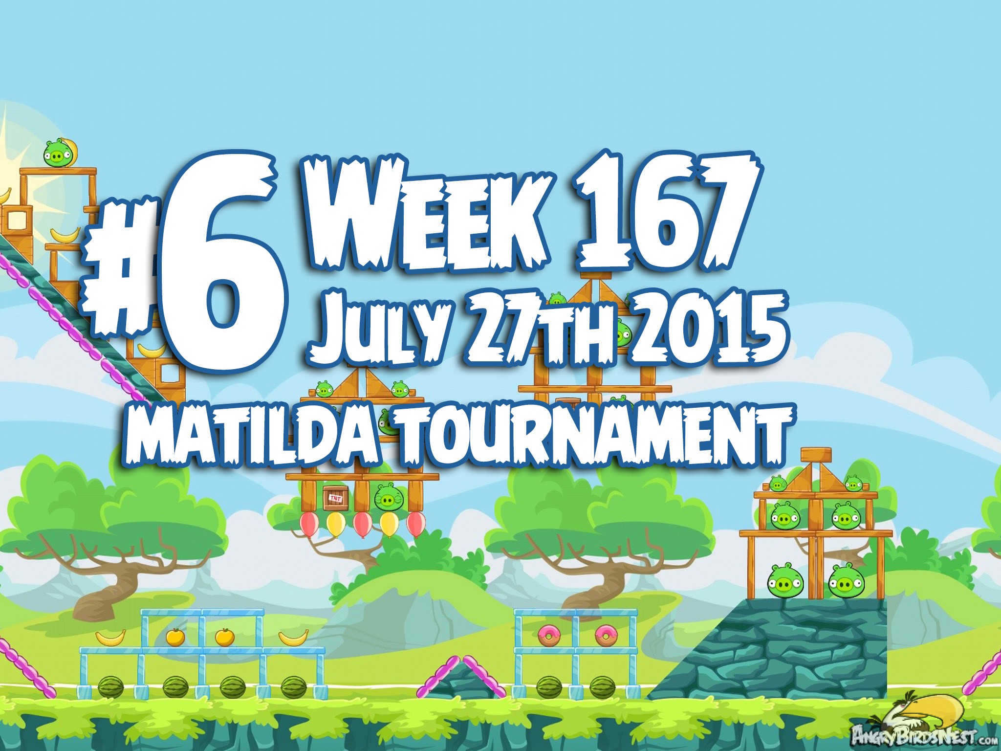 Angry Birds Friends Tournament Week 167 Level 6