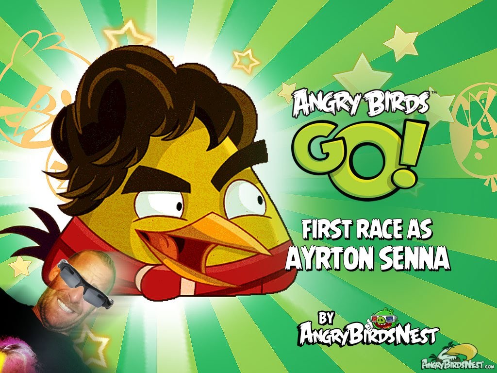Angry Birds Go Ayrton Senna Update