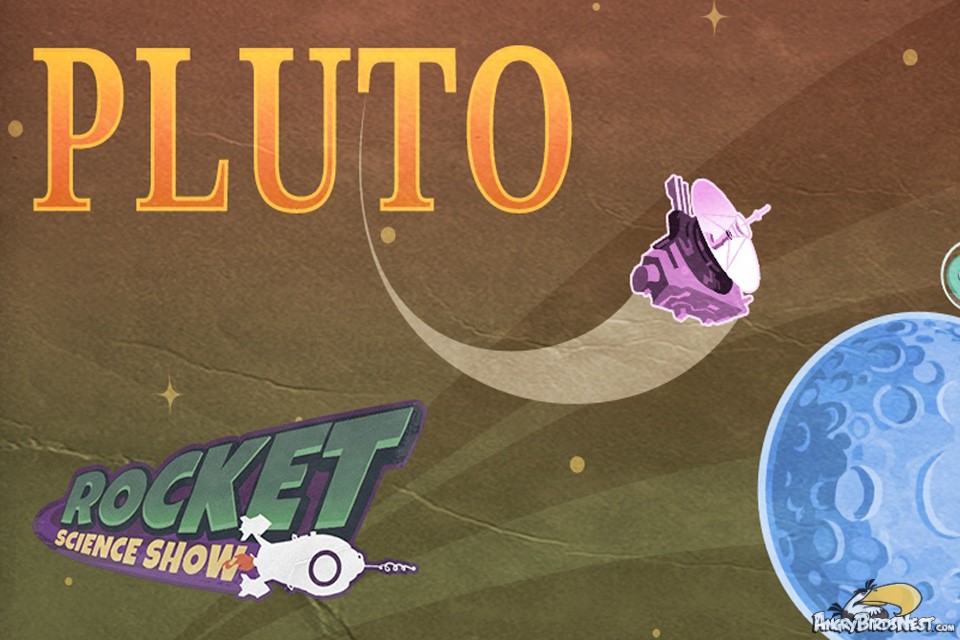 Angry Birds Space- Rocket Science Show - Pluto Feature Image