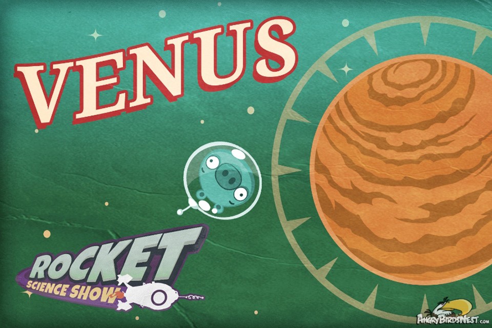 Angry Birds Space- Rocket Science Show - Venus Feature Image