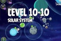 Angry Birds Space Solar System Level 10-10 Walkthrough