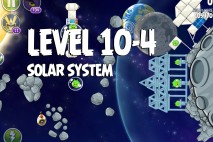 Angry Birds Space Solar System Level 10-4 Walkthrough