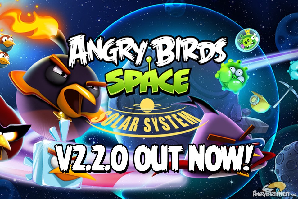 Angry Birds Space Solar Sytem Update Reature Image