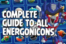 Angry Birds Transformers Complete Guide to All Energonicons