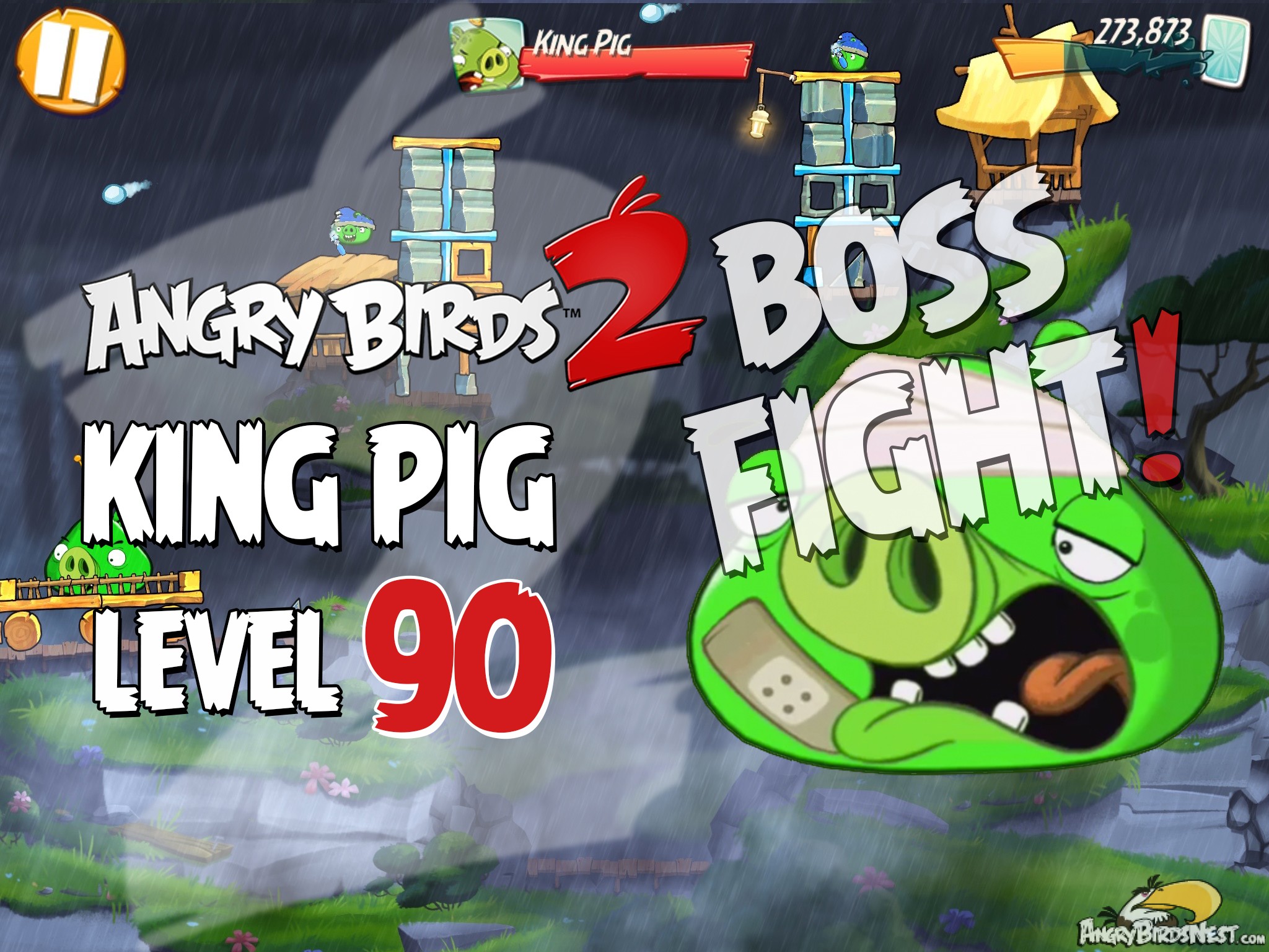 Angry Birds 2 Cobalt Plateaus Chirp Valley Level 90