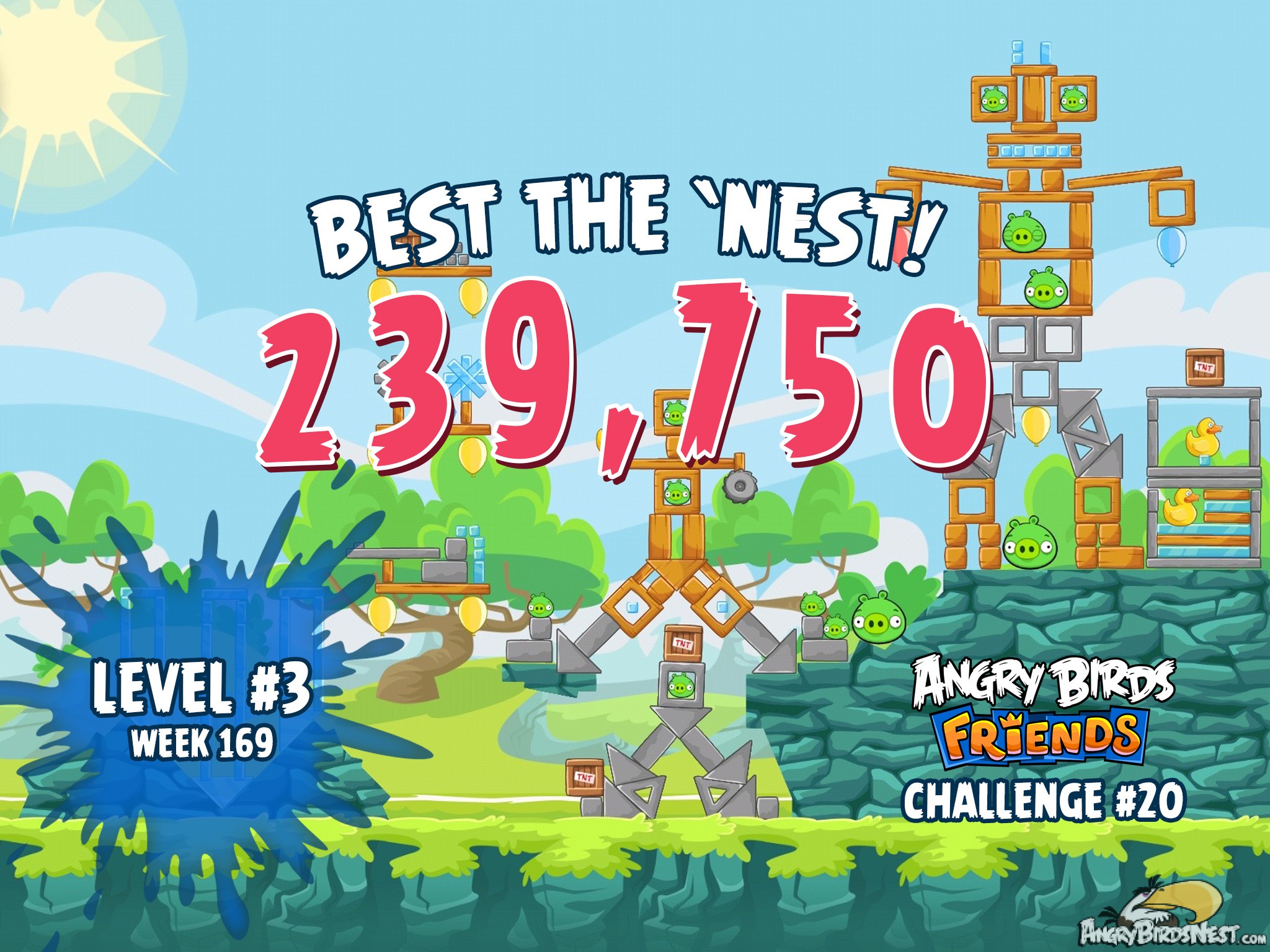 Angry Birds Friends Best the Nest Challenge Week 20