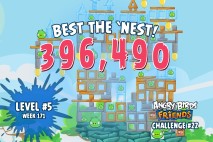 Can you ‘Best the Nest’ in Angry Birds Friends Tournament Week 171 Level 5?