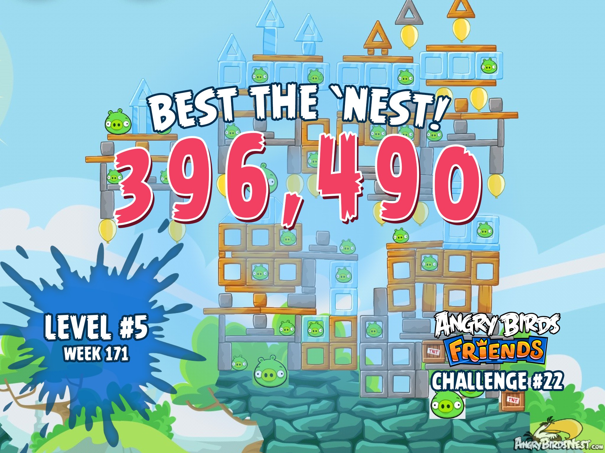 Angry Birds Friends Best the Nest Challenge Week 22