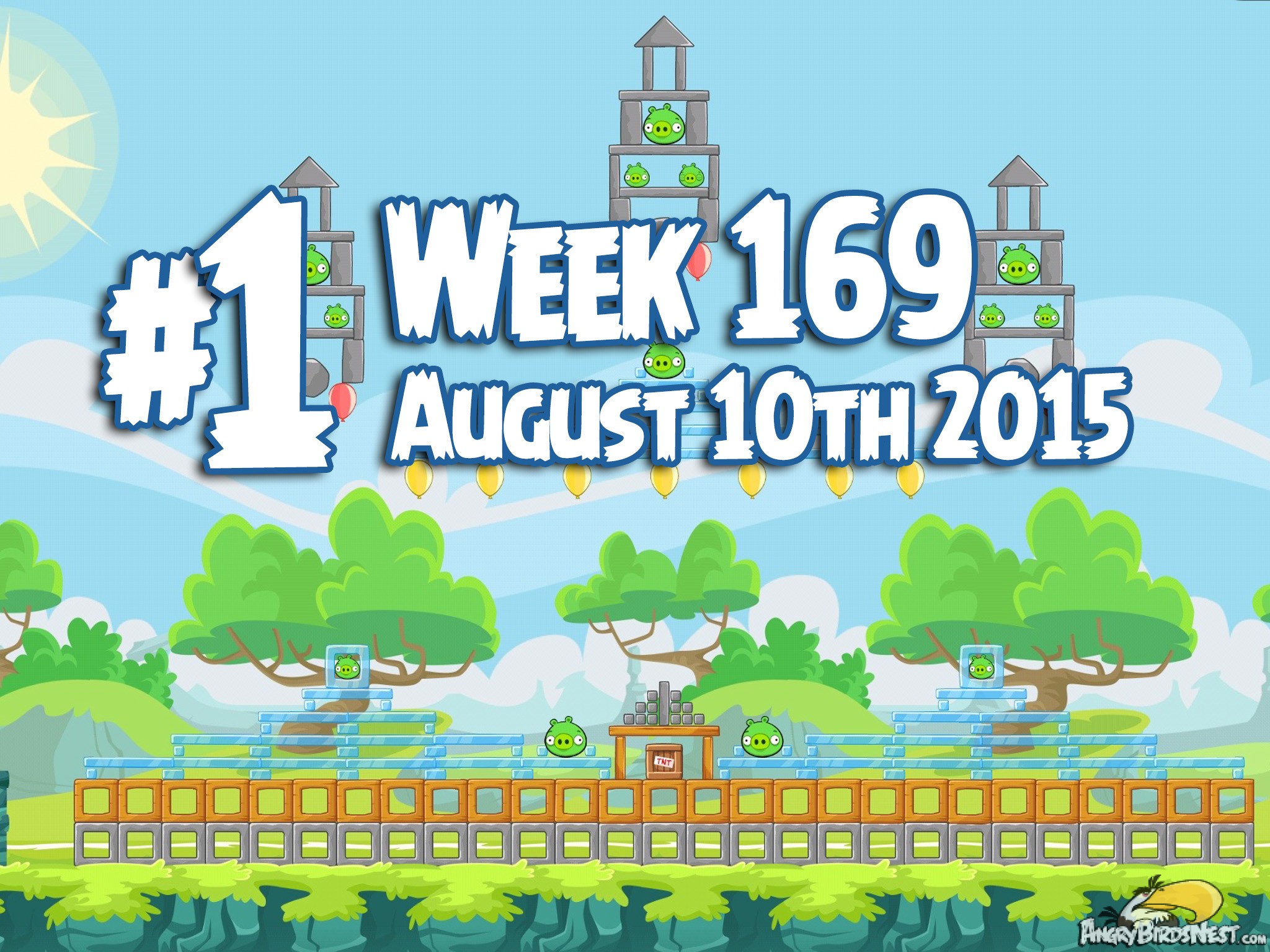 Angry Birds Friends Tournamen Week 169 Level 1