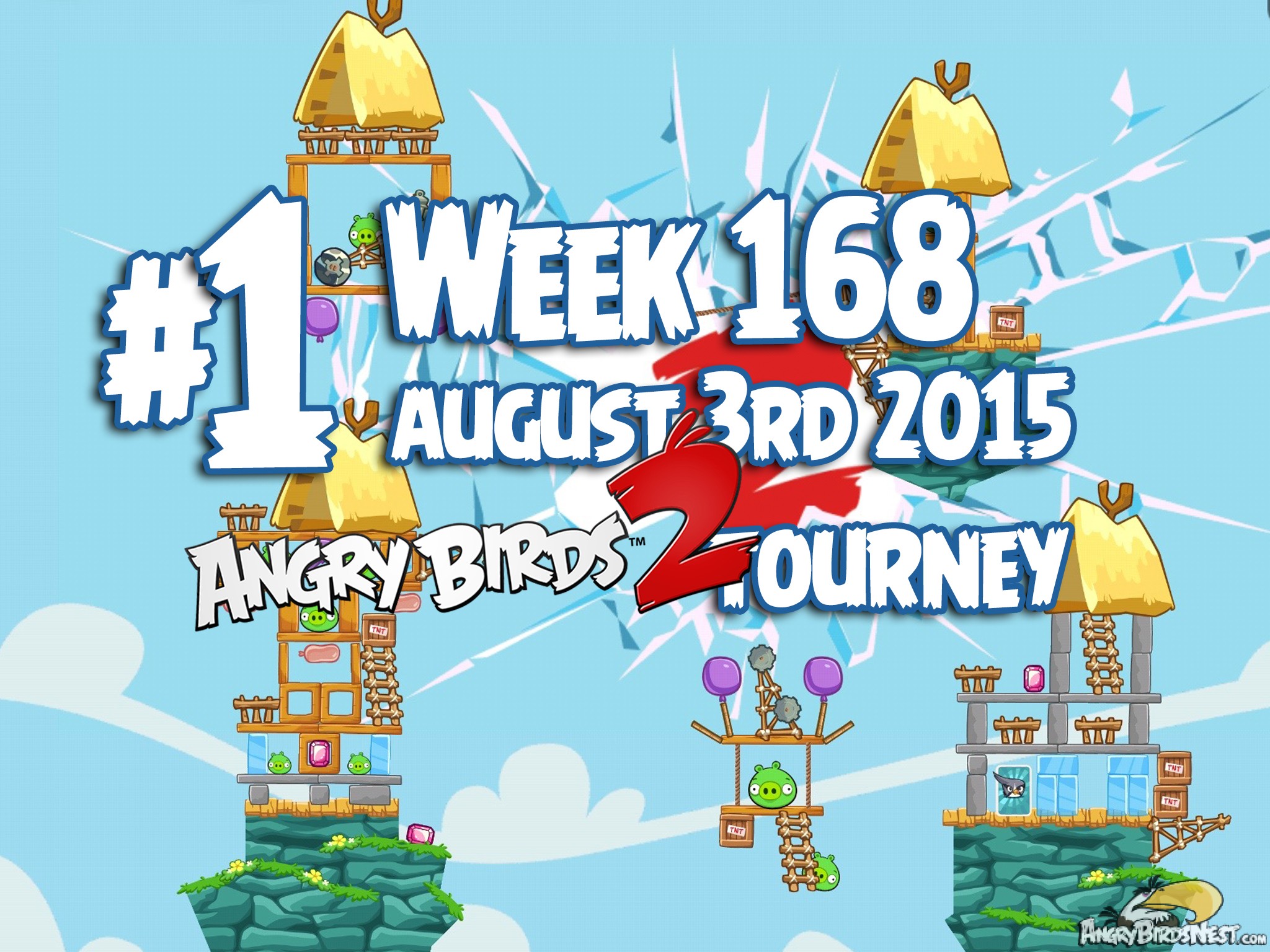 Angry Birds Friends Tournament Week 168 Level 1