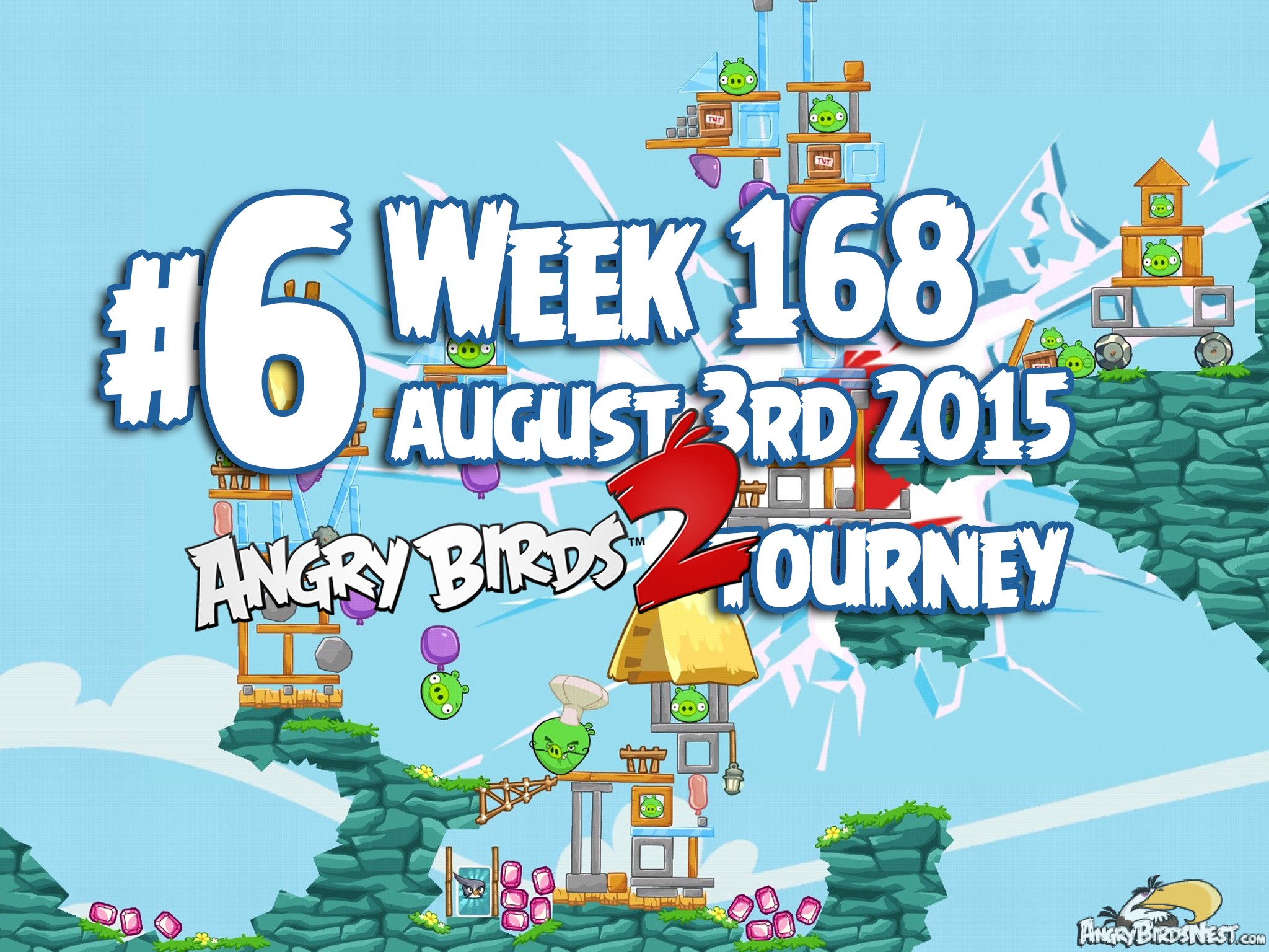 Angry Birds Friends Tournament Week 168 Level 6