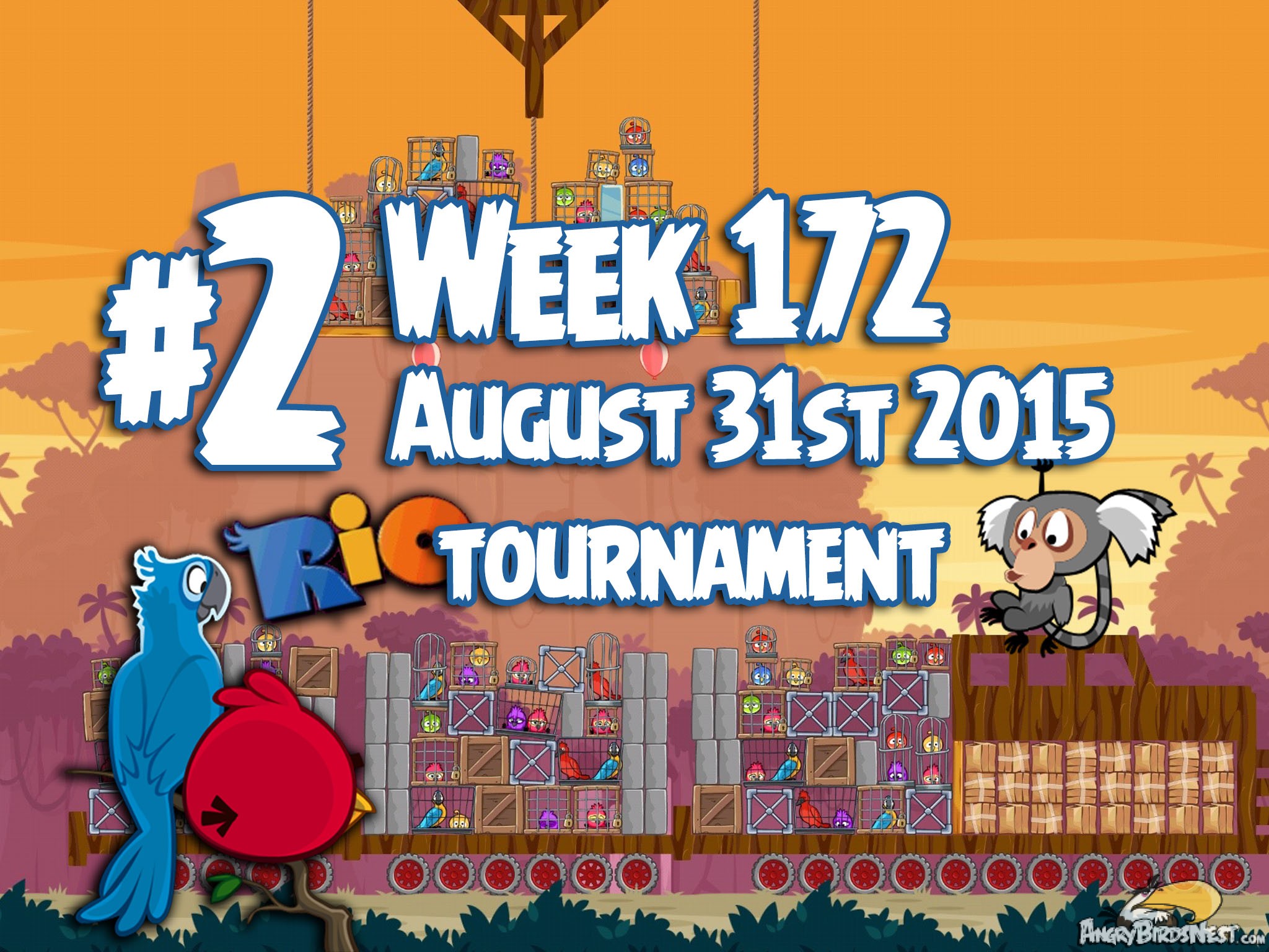 Angry Birds Friends Tournament Week 172 Level 2