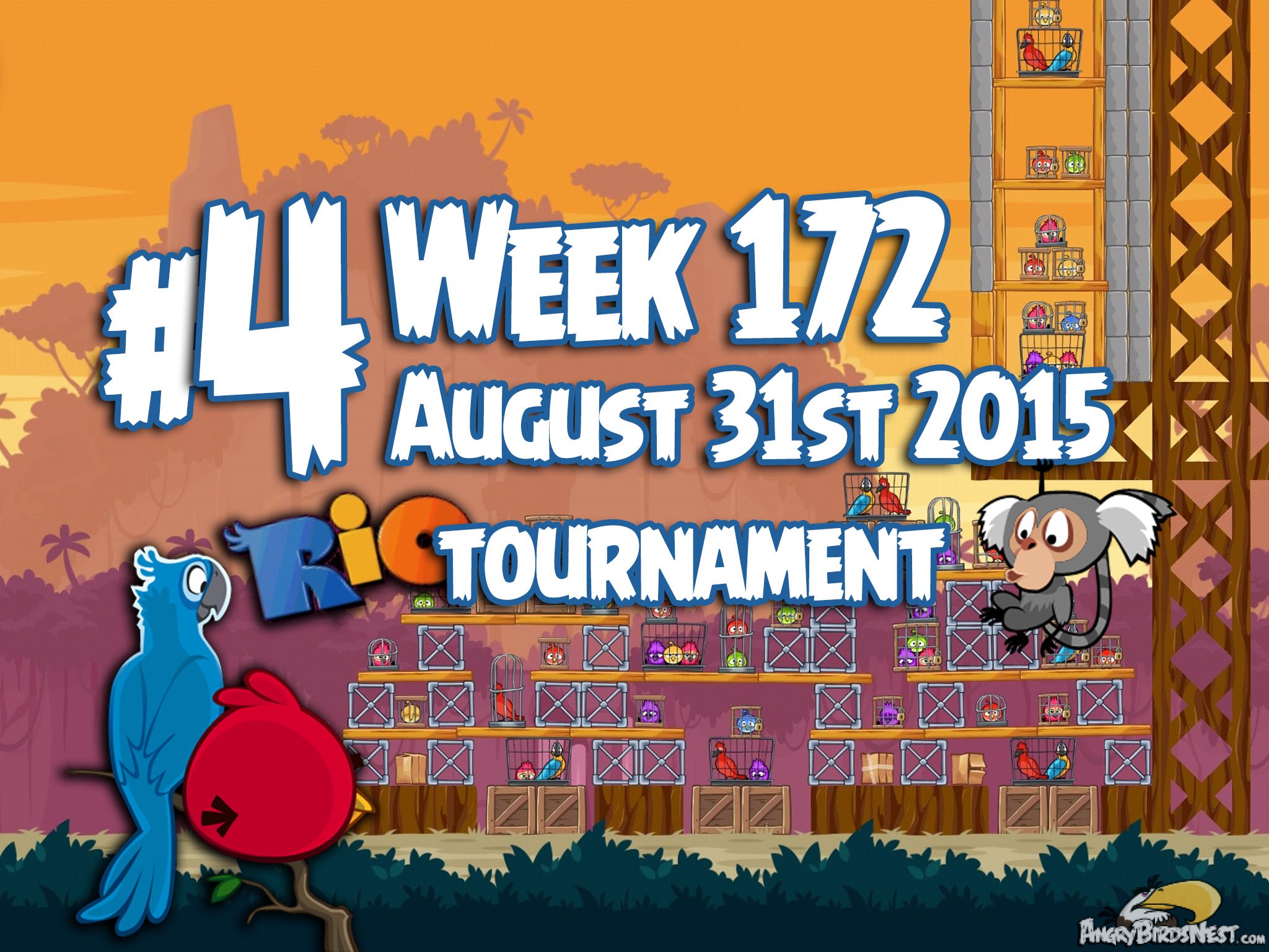 Angry Birds Friends Tournament Week 172 Level 4