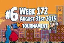 Angry Birds Friends 2015 Rio Tournament Level 6 Week 172 Walkthrough
