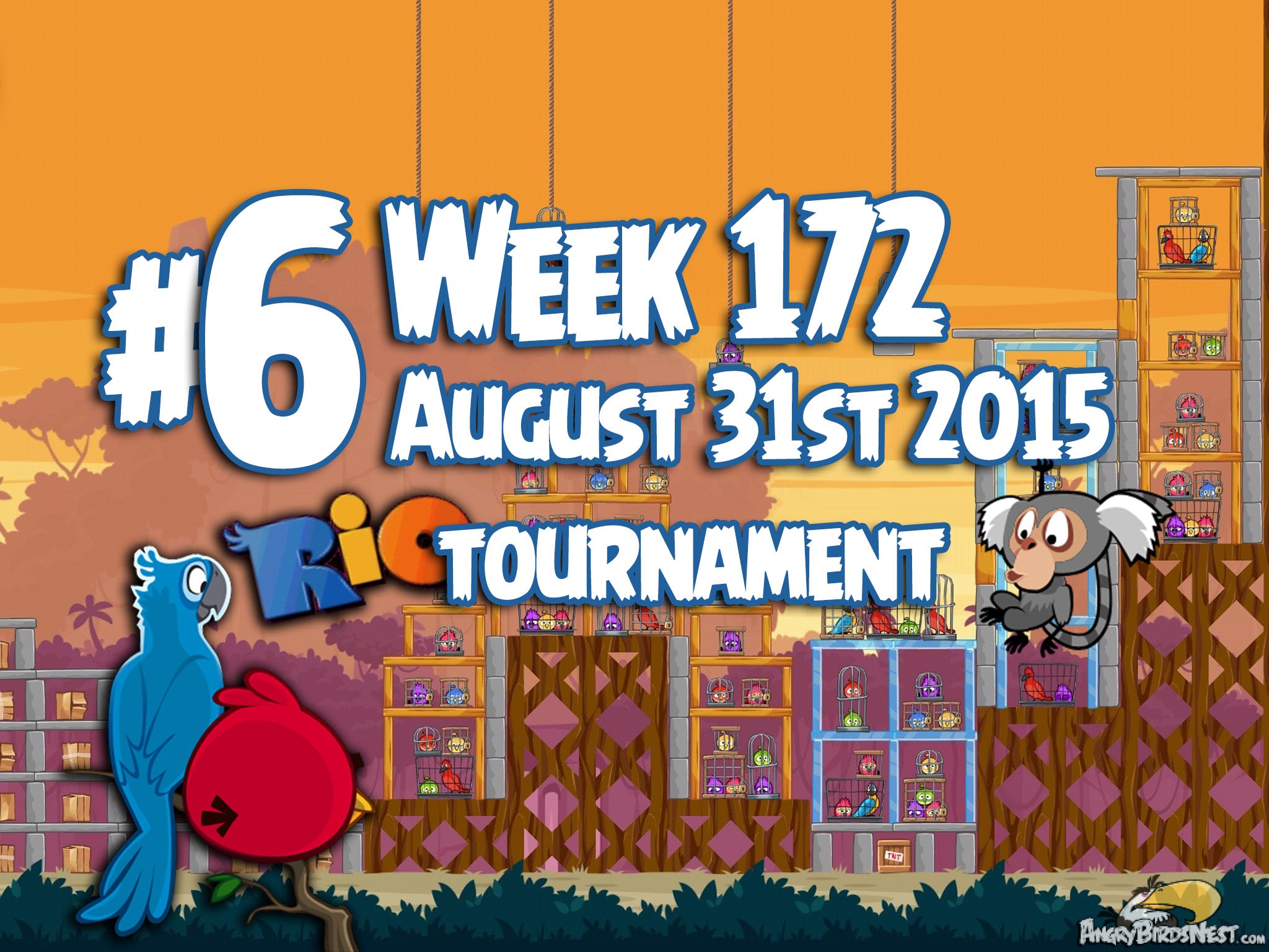 Angry Birds Friends Tournament Week 172 Level 6
