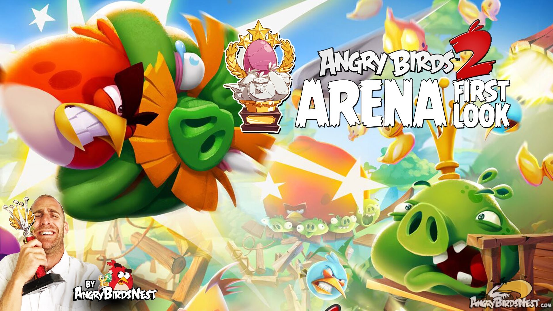 First Look at the Angry Birds 2 Arena Tournament Feature Image