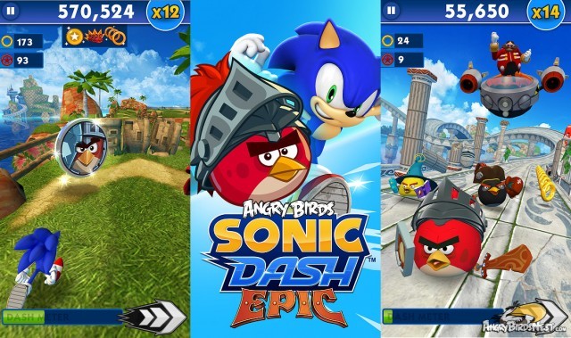 Epic invasion to Sonic Dash from earlier this summer