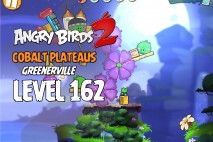 Angry Birds 2 Level 162 Cobalt Plateaus – Greenerville 3-Star Walkthrough