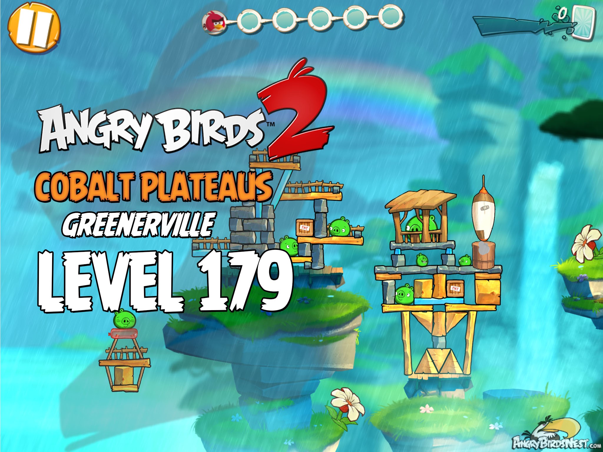 Angry Birds 2 Cobalt Plateaus Greenerville Level 179