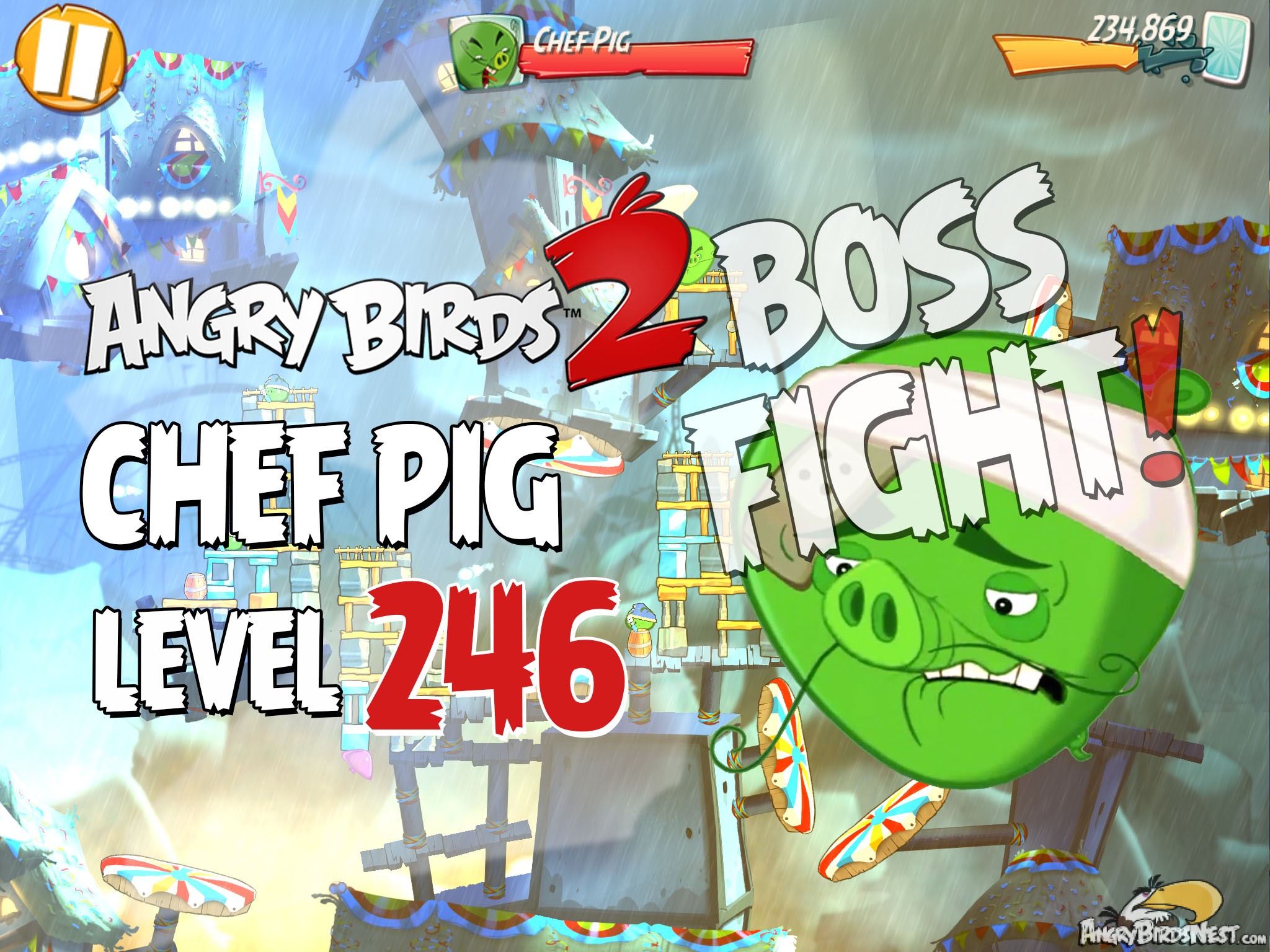 Angry Birds 2 Pig City Pigsyland Level 246
