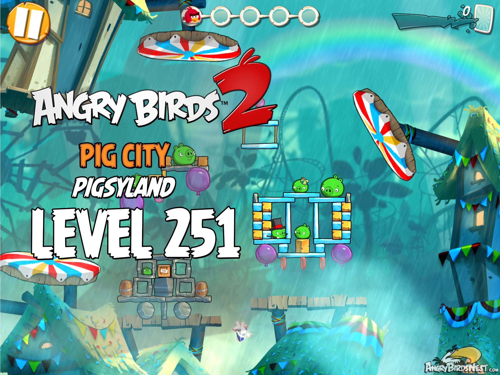 Angry Birds 2 Pig City Pigsyland Level 251