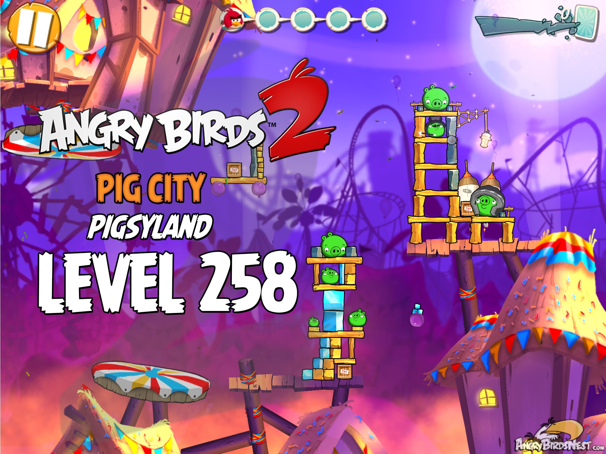 Angry Birds 2 Pig City Pigsyland Level 258