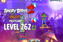 Angry Birds 2 Level 262 Pig City – Pigsyland 3-Star Walkthrough