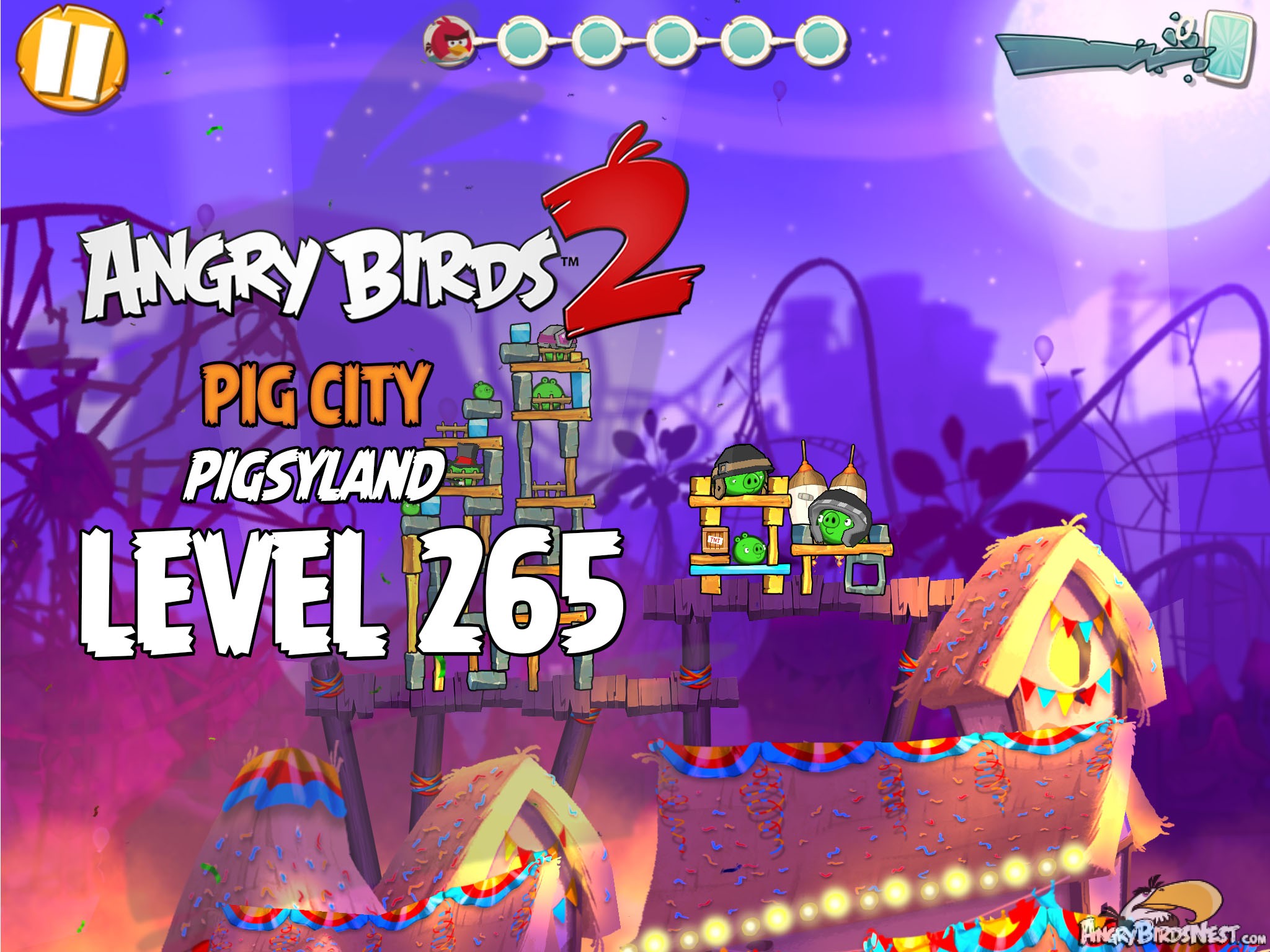 Angry Birds 2 Pig City Pigsyland Level 265