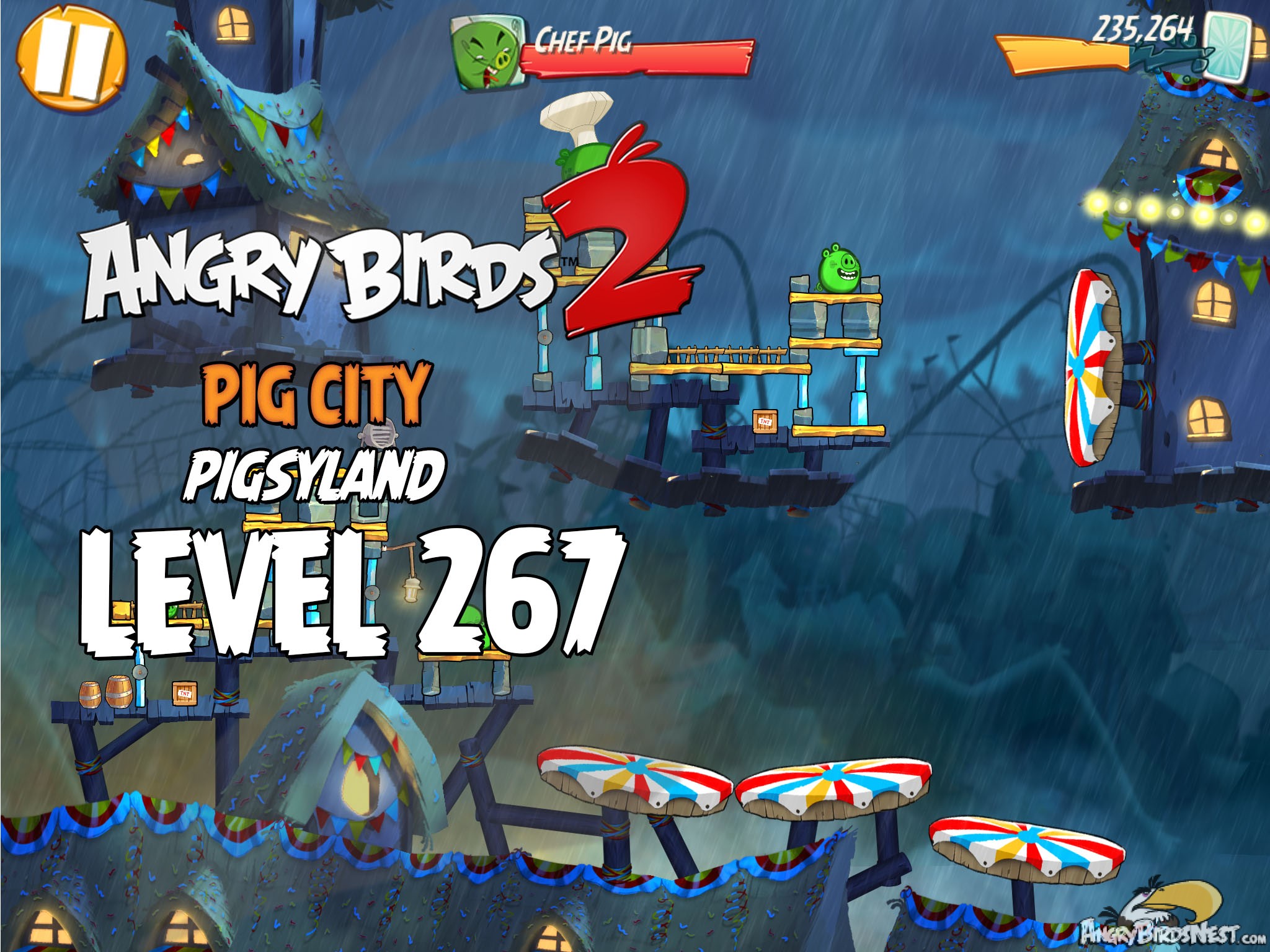 Angry Birds 2 Pig City Pigsyland Level 267
