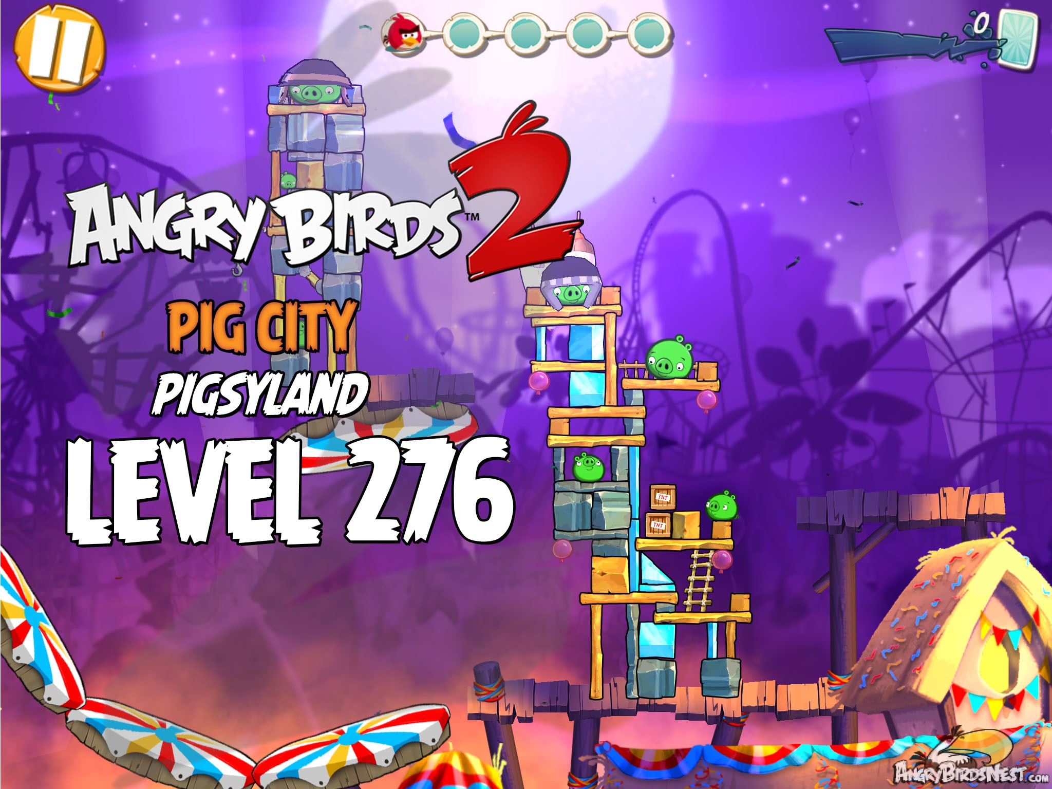 Angry Birds 2 Pig City Pigsyland Level 276