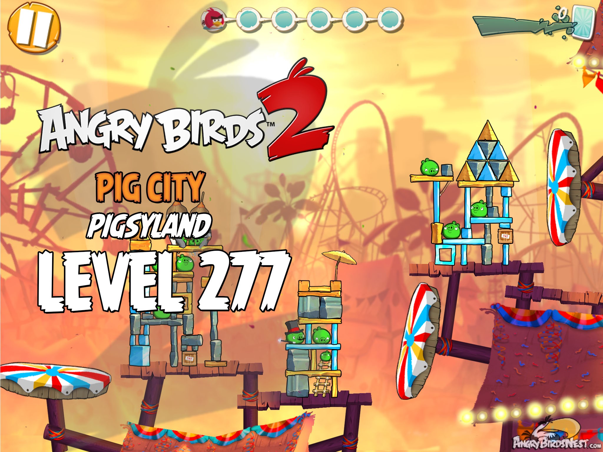 Angry Birds 2 Pig City Pigsyland Level 277
