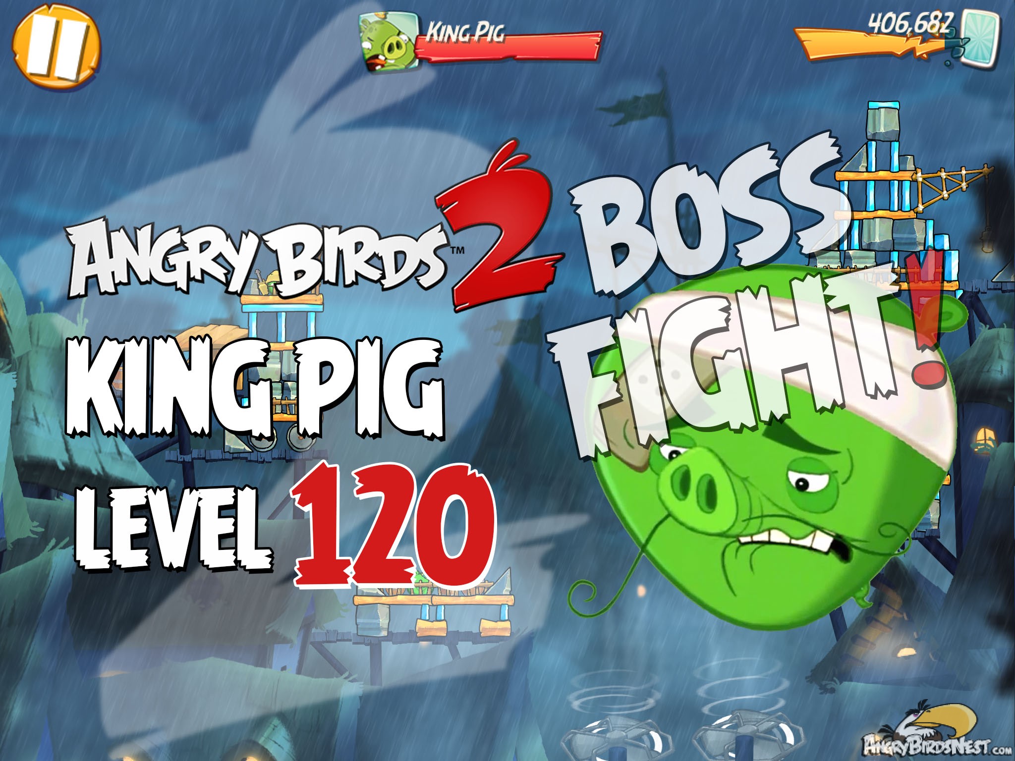 Angry Birds 2 Pig City Shangham Level 120